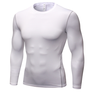 Rash Guard para Hombre de Todos los Colores para Entrenamiento, Fabricado en Fábrica, Ajuste Delgado, Precio al por Mayor, Logotipo Personalizado - Product Image 4