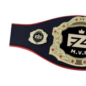 M.V.P. Cinturón de Campeonato con Detalles en Oro y Cuero Negro de Primera Calidad, Personalizable, para Deportes y Eventos - Product Image 4