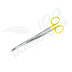 Ciseaux chirurgicaux IAA SURGICAL en acier inoxydable de classe I (modèle IAA-SS-08) Lames droites/courbées Pointes aiguisées/abruties pour hôpital - Product Image 6