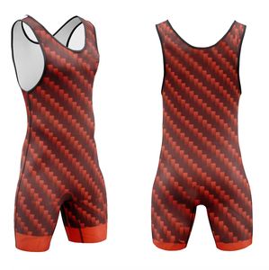 Combinaison de lutte et de powerlifting pour adultes de haute qualité, extensible, imprimée par transfert thermique, logo personnalisé devant/dessus, tissu Spandex/Polyester - Product Image 4