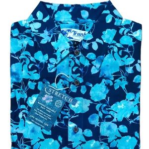 Chemise décontractée à col montant rétro pour homme Nouvelle arrivée Été Plus 2XL-6XL Tailles 100% coton Écologique Anti-froissement - Product Image 3