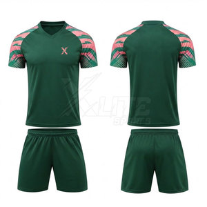 Uniforme de Fútbol Premium para Adultos, Conjunto de Entrenamiento de Fútbol, Jersey y Pantalones Cortos con Logotipo Personalizado, Transpirable y Absorbente de Humedad para Clubes y Academias - Product Image 2