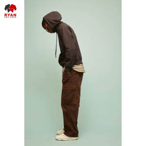 Sweat-shirts personnalisés avec logo pour hommes, 100% coton molletonné respirant, design ODM OEM, spécial hiver - Product Image 2