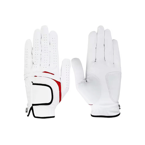 White Breathable Mesh Golf Glove Right Hand Unisex Sports Blister Pack Snap Closure - Product Image 2