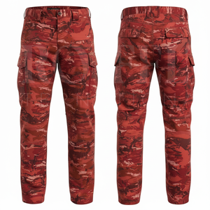 Comfortable Soft New Design <b>Camouflage</b> <b>Cargo</b> Unisex Pants Multi Pocket Outdoor Work Trousers Lightweight Durable Style Pants - Product Image 4