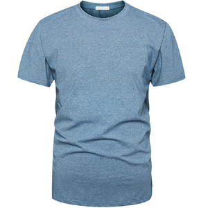 Camiseta Deportiva para Hombre, Antibacteriana, Resistente al Olor, de Secado Rápido, Transpirable, de Spandex/Poliéster, Corte Holgado, Absorbe el Sudor - Product Image 4