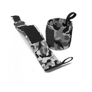 Muñequeras Elásticas Personalizadas para Fitness, Seguridad en el Entrenamiento, con Protector de Palma y Logotipo para Levantamiento de Pesas - Product Image 3