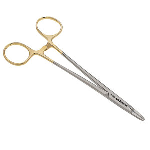 Portaagujas Ryder de 7 Pulgadas, Instrumento Quirúrgico Dental de Acero Inoxidable, Pinza Hemostática Ortodóntica con Agarre de Precisión y Bloqueo - Product Image 4
