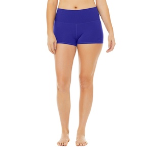 Custom Logo Women Compression <b>Shorts</b> 100% Cotton Solid Lightweight Breathable Elastic Waist Booty Fitness Quick Dry <b>Shorts</b> 2026 - Product Image 4