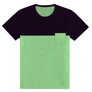 Camisetas de Algodón 100% Personalizadas OEM para Hombre con Bolsillo |   Camisetas Transpirables de Manga Corta con Logotipo Serigrafiado - Product Image 2