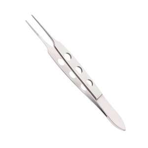 Pinzas de Fijación Rectas Dentadas Delicadas de 8.5 cm, Instrumento Quirúrgico Oftálmico de Acero Inoxidable de Primera Calidad para Cirugía Ocular - Product Image 2