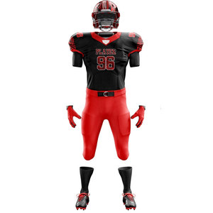 American Football Uniform Compression Set Quick Dry Hot Selling <b>Cheap</b> Price Jersey With <b>Padded</b> Pants Printed Uniform Set OEM - Product Image 5