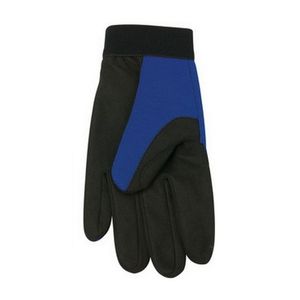 Custom Design Automotive Mechanical Work Safety Gloves PU Material 10mil Thick <b>10</b>-<b>inch</b> Length Anti-Slip Reinforced Cuff - Product Image 3