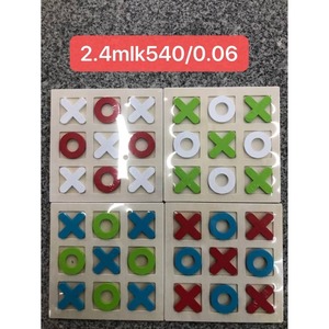 Plateau de jeu en bois réutilisable pour l'association des couleurs, de forme ronde avec chevilles colorées, pour les jeux des enfants - Product Image 5