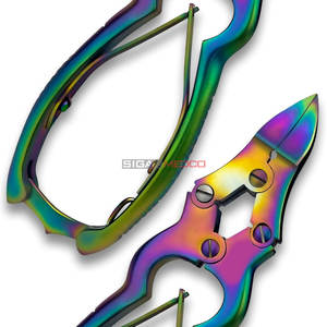 Coupe-ongles professionnel Mycotic 6 pouces à double action en acier inoxydable multicolore pour ongles épais - Product Image 5