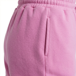 Shorts Casuales de Cintura Elástica de Alta Calidad para Mujer, 100% Algodón, Personalizados OEM, 350GSM, Transpirables, Corte Regular - Product Image 6