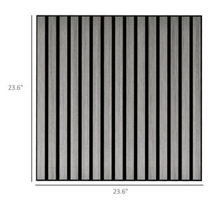 4 Pannelli Acustici in Legno 60x60 cm per Pareti di Casa e Ufficio - Product Image 5