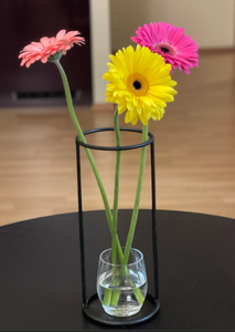 Porte-fleurs moderne en fer, vase de sol sans cadre, jardinière décorative minimaliste pour la maison, décoration de Noël, lot de 6 - Product Image 5