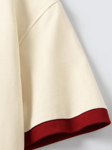 Best Selling Men's O-Neck Knitted Blank T-Shirt 100% Cotton Short Sleeve Solid Eco-Friendly Quick Dry Breathable Loose Fit 180g - Product Image 4