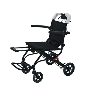 <span class=keywords><strong>Fauteuil</strong></span> roulant <span class=keywords><strong>de</strong></span> voyage portable <span class=keywords><strong>de</strong></span> style chariot avec poignée télescopique, pliable, pour le <span class=keywords><strong>transport</strong></span> en avion - Product Image 1