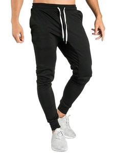 Pantalon de survêtement de jogging évasé taille haute pour hommes décontracté à la mode avec décoration coupe-vent à rayures Leggings à jambe droite - Product Image 4