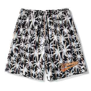 Pantalones Cortos de Malla Unisex Personalizados, Estilo Oversize, Sublimación, Ropa Urbana, Baloncesto, Verano, Estilo Board, con Bolsillos - Product Image 1