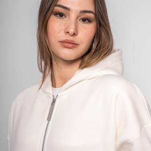 Sudadera con capucha de invierno para mujer, talla grande, con cremallera, con pedrería, informal, deportiva, holgada y cómoda, la más vendida - Product Image 4