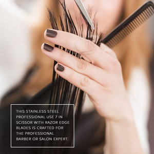 Ciseaux de coiffeur professionnels en acier inoxydable de qualité supérieure, colorés, pour salon de coiffure, autres outils de coiffure - Product Image 4