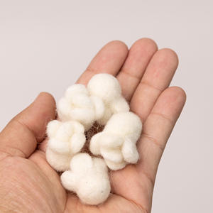 Wool Felt Popcorn <b>Ornament</b> Handmade Pretend Play Food Toy Kids <b>Kitchen</b> Decor Popcorn Garland Wholesale Bulk - Product Image 6