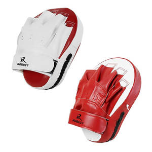 Pads d'entraînement en cuir avec rembourrage intérieur souple, évacuation de l'humidité pour une pratique de boxe plus sûre, une meilleure précision, design simple - Product Image 1