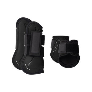 Botas de Tendón de Caballo de Nailon Verde para Protección de Patas, Equipo Ecuestre - Product Image 3