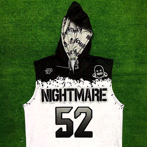 Hooded 7v7 Custom Flag Football Jerseys Fully Custom Sublimated 7on7 Jerseys Logos Numbers Names Colors High Performance - Product Image 5