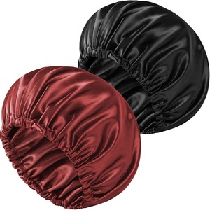 Gorro de Dormir de Satén de Doble Capa Premium con Logotipo Personalizado Loviaal para Mujer, Ajustable, Elástico, Protección para el Cabello, OEM ODM, Primavera/Verano - Product Image 5