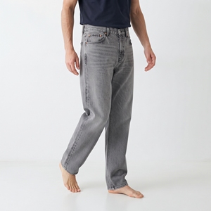 Pantalones Vaqueros Modernos de Corte Holgado para Niños, Cintura Media, Casuales, con Bolsillos, Estilo Urbano Juvenil para Comodidad Diaria - Product Image 4