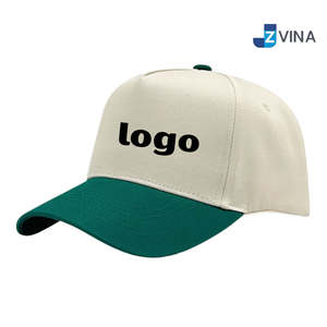 Custom Logo Baseball <b>Cap</b> With Contrast Color Brim And Front Logo Silk Screen Printing Adjustable For Adults Casual Spring Summer - Product Image 3