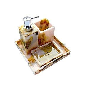 Juego de Accesorios de Baño de Resina Epoxi de la Mejor Calidad, 4 Piezas, 100% Hecho a Mano, Ligero y Duradero, al Mejor Precio - Product Image 5