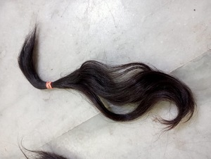 Cabello humano auténtico de un solo donante sin procesar con cutículas alineadas. - Product Image 5