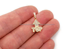 สร้อยคอ SHRAMAN DIAMOND แบบปรับแต่งได้ พร้อมจี้รูปตัวอักษรแบบเขียนด้วยลายมือ ตัวเรือนทองคำชมพู 10K ประดับเพชรโมอิสซาไนต์ สไตล์ฮิปฮอป - Product Image 6