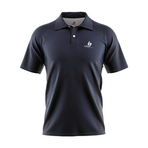 Polos Personalizados de Manga Corta Antiarrugas para Hombre con Logotipo Frontal, Polos de Alta Calidad para Entrenadores - Product Image 5