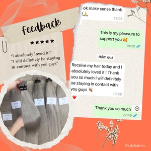 Top Grade Body Wave Human Hair Bundles,Wholesale Price Bundles Human Hair,100% Cuticle Aligned Raw Human Hair from Vietnam - Product Image 5