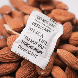 Sachet déshydratant en gel de silice pour amandes, absorbant l'humidité, agent chimique auxiliaire solide - Product Image 1