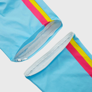 ชุดเสื้อกันลมแบบมีฮู้ด 2-in-1 สำหรับผู้ชายไซส์ใหญ่พิเศษ สำหรับฤดูหนาว ระบายอากาศได้ดี กันน้ำ เป็นมิตรกับสิ่งแวดล้อม ผ้าถัก สไตล์ลำลองแนวสตรีท - Product Image 5