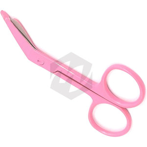 Ciseaux à pansements Lister 3,5 pouces en acier inoxydable, couleur rose, pour couper les pansements, les bandes, la gaze, instruments médicaux - Product Image 4