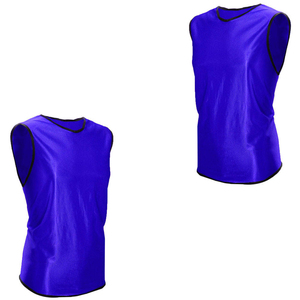 Best Selling Customized Soccer <b>Training</b> <b>Bibs</b> Open Sides Vest with Name Printing Cheap Polyester Soccer Wear for Adults - Product Image 3