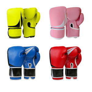 ถุงมือชกมวยโลโก้สั่งทำ ขายส่ง ขนาด 6oz 8oz 10oz 12oz 14oz สำหรับผู้ใหญ่ MMA มวยไทย ถุงมือฝึกซ้อม อุปกรณ์ต่อสู้ - Product Image 2