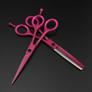 Ciseaux à cheveux personnalisés de 5,5 à 7,5 pouces, ciseaux de salon de coiffure Vg10, ciseaux de barbier pour la coupe de cheveux - Product Image 5