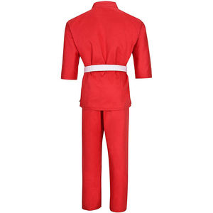 Uniforme de karaté unisexe sur mesure, kimono de judo BJJ, logo personnalisé, respirant, léger, 100% coton, tenue de karaté - Product Image 2
