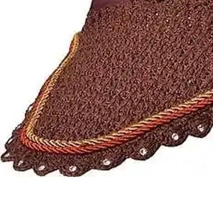 Voile anti-mouches en maille tricotée sur mesure de haute qualité pour chevaux - Utilisation équestre estivale - Product Image 6
