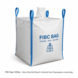 Fibc Bag Factory Direct Sale 1 Tonne 1000kg 2200LBS Heavy Duty U PANEL Tubular FIBC Super Sack Big Jumbo Bag PP Inner Packaging - Product Image 1
