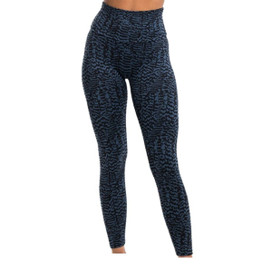100% Bio Wash Cotton Leggings Super Soft <b>Stretch</b> Gym Fitness Workout Breathable with Logo on Waist womens cycling leggings - Product Image 2